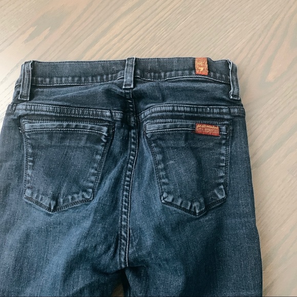 7 for all mankind zipped ankle skinny Jean - Picture 7 of 8